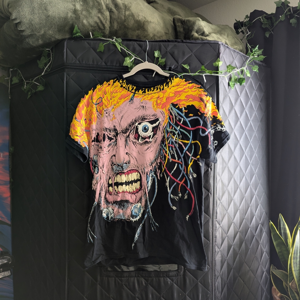 Liquid Blue Overlord graphic tee